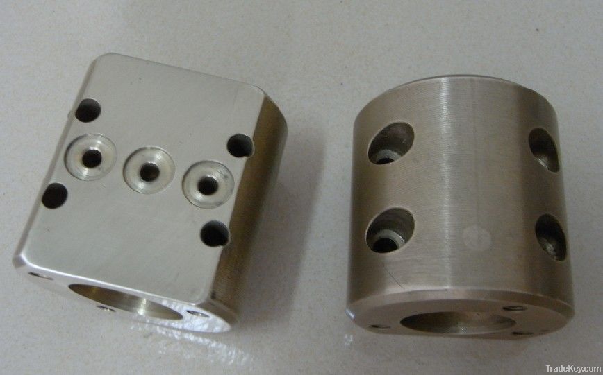 CNC milling Brass Block