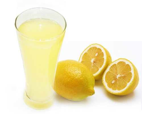 Lemon juice concentrate