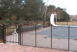 Removable Pool Fence