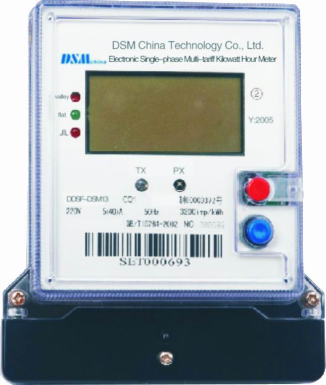 Single phase Multi-tariff Energy Meter