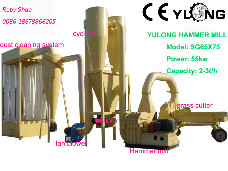 wood hammer mill(CEapproved)
