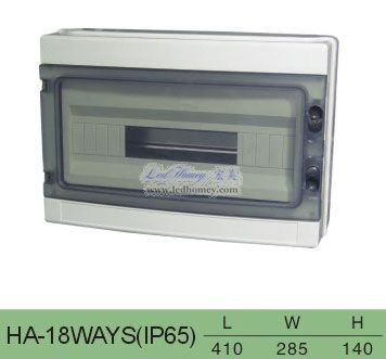 HA series distibution boxes, Electric Box, Plastic distribution board