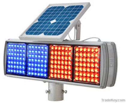 Solar traffic flashing lights