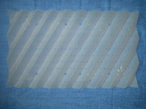 Plastic Absorber Structure Packing