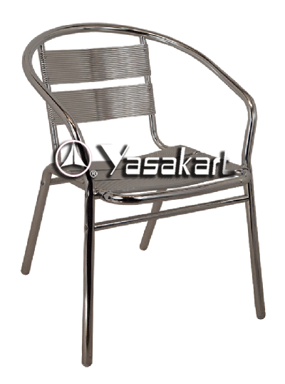 stainless steel chair