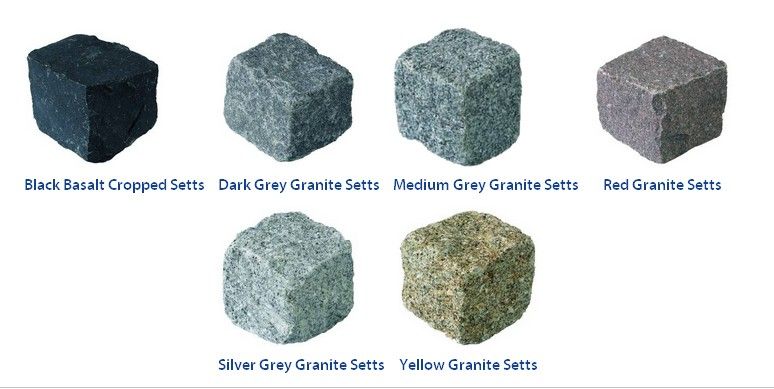 Yellow Granite Setts G682