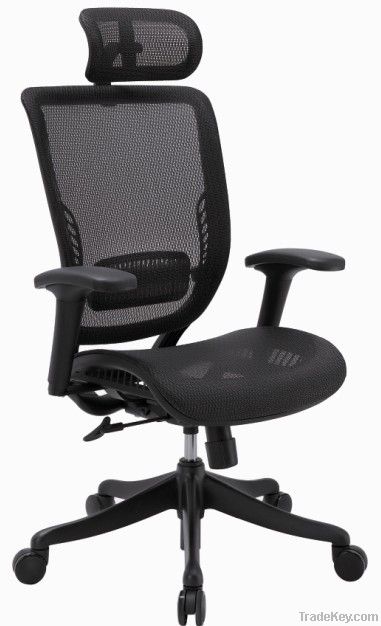 Black Ergonomic Office Mesh Chair