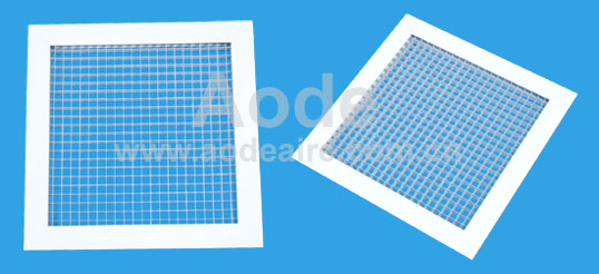 Egg-crate Return Air Grille with Fixed Core