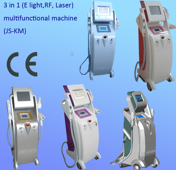 Multifunction Beauty Equipment - E light, RF, Laser