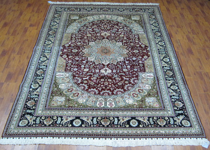 300L SILK CARPET JIMEI silk carpet handmade silk carpet