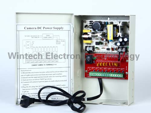 8 Channels distribution power supply