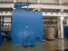 Hot air vacuum drying plant