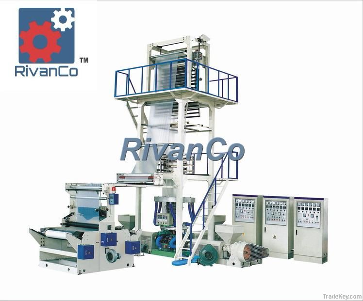 A+B+C Three-layer Co-extrusion Blown Film Machine