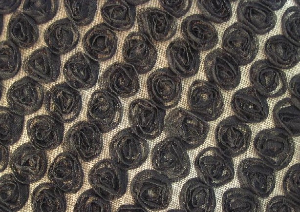 embroidery, coiling fabric