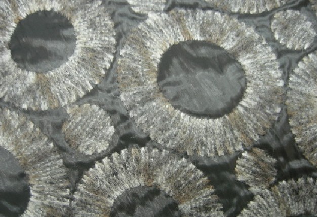 color embroidery fabric