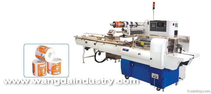 Full Automatic Toilet Paper Packing Machine For Single Roll