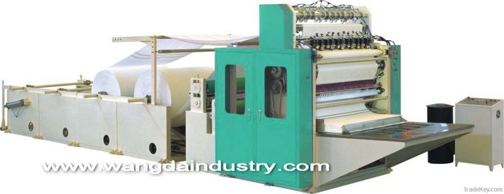 Full Automatic Box Drawing Facial Tissue Machine