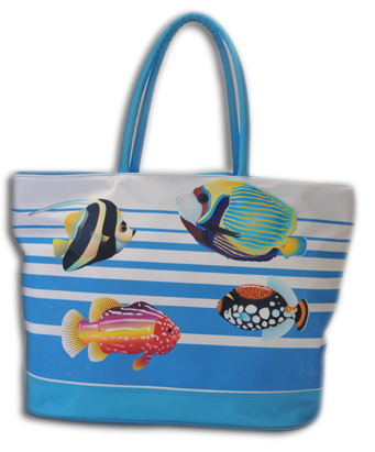 Colorful beach bag