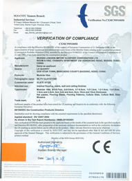 Supply stone CE certification