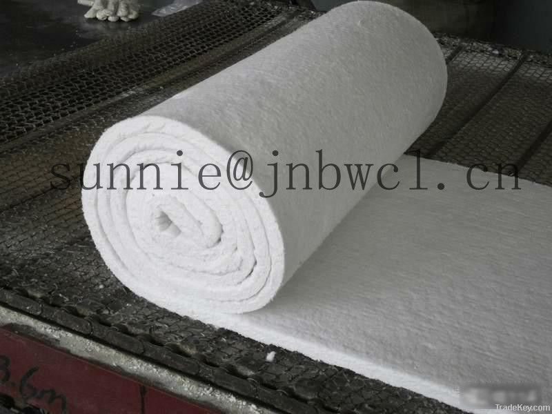 Ceramic fiber blanket for high temperature heat resistant