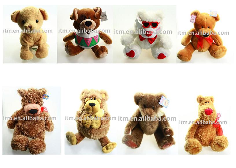 Plush teddy bears