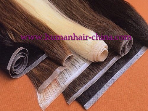 skin weft hair extension