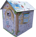 DIY house, 儿童玩耍纸房子，儿童小屋，DIY小屋，可自己组装，可涂色大房子