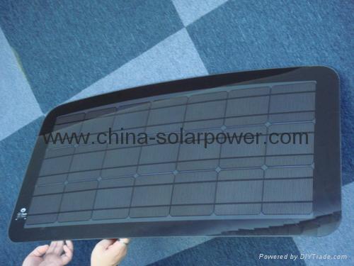 Solar Sunroof Panel of Car / Electric slide/tilt solar sunroof