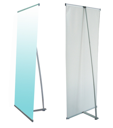 banner stand, L banner stand, exhibition stand