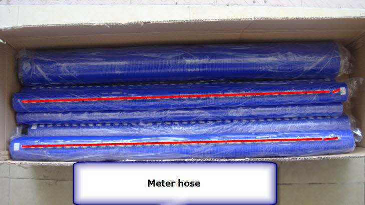 meter hose straight meter hose radiator