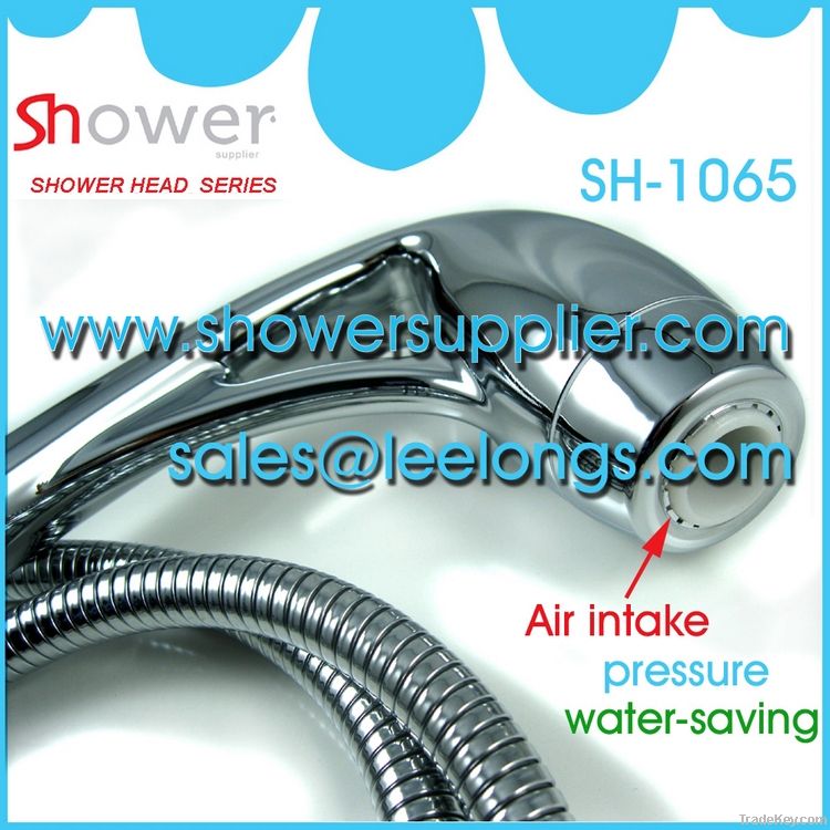 Air intake increase pressure water saving hand shower