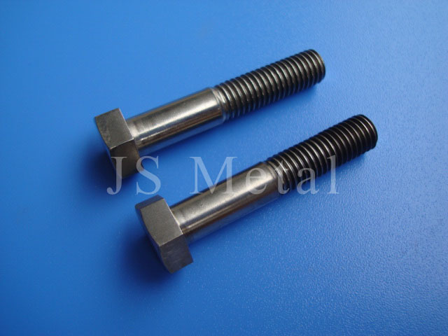 DIN931 half thread titanium bolt