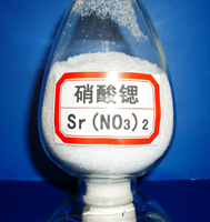 Strontium carbonate, Strontium nitrate