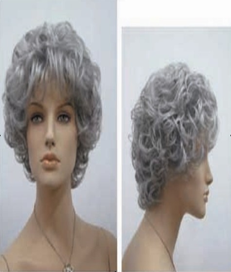 white synthetic wigs #51