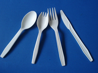 bioplastic cutlery