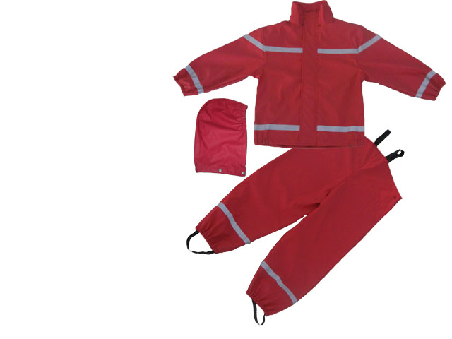 Children's PU rainsuit