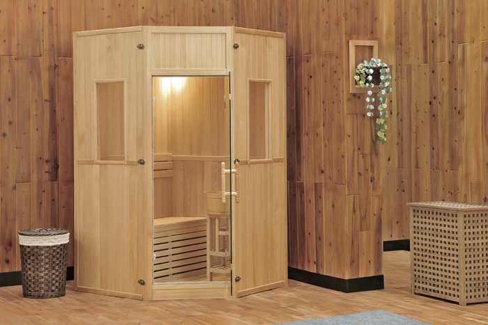 1 person traditional sauna