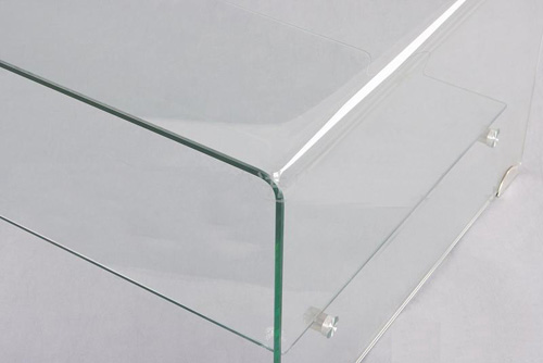 hot curved glass