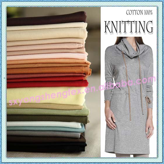 New Collection 100%Cotton Knitting Fabric/Jersey Fabric/T-Shirt Fabric