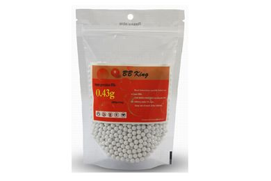 new! 6mm airsoft BB's, gun BB's, gun ammo 0.43g white