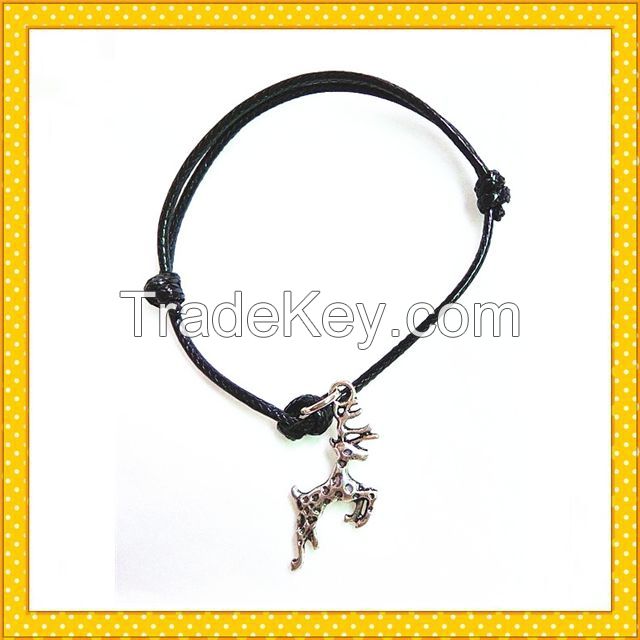 alloy four leaf clover gold fashion bracelet