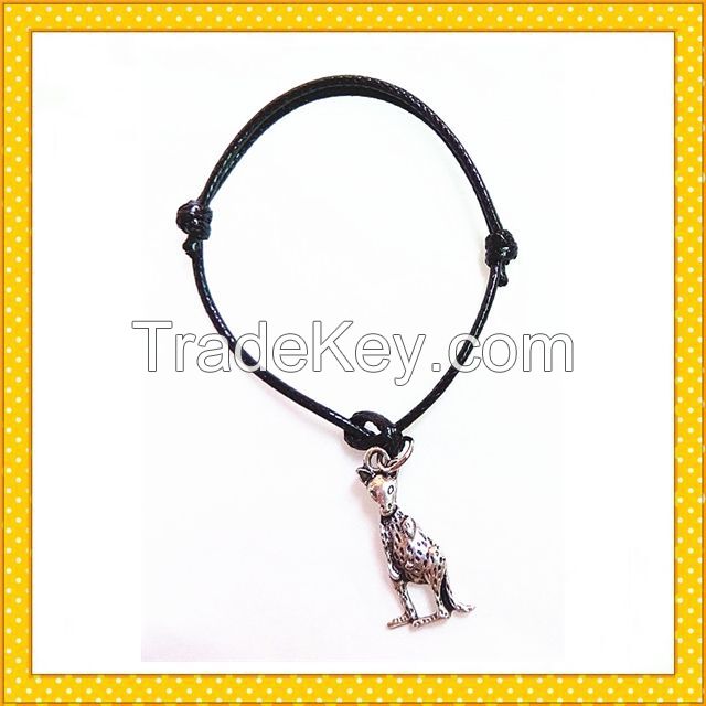 2016 skull pendent handmade bracelet