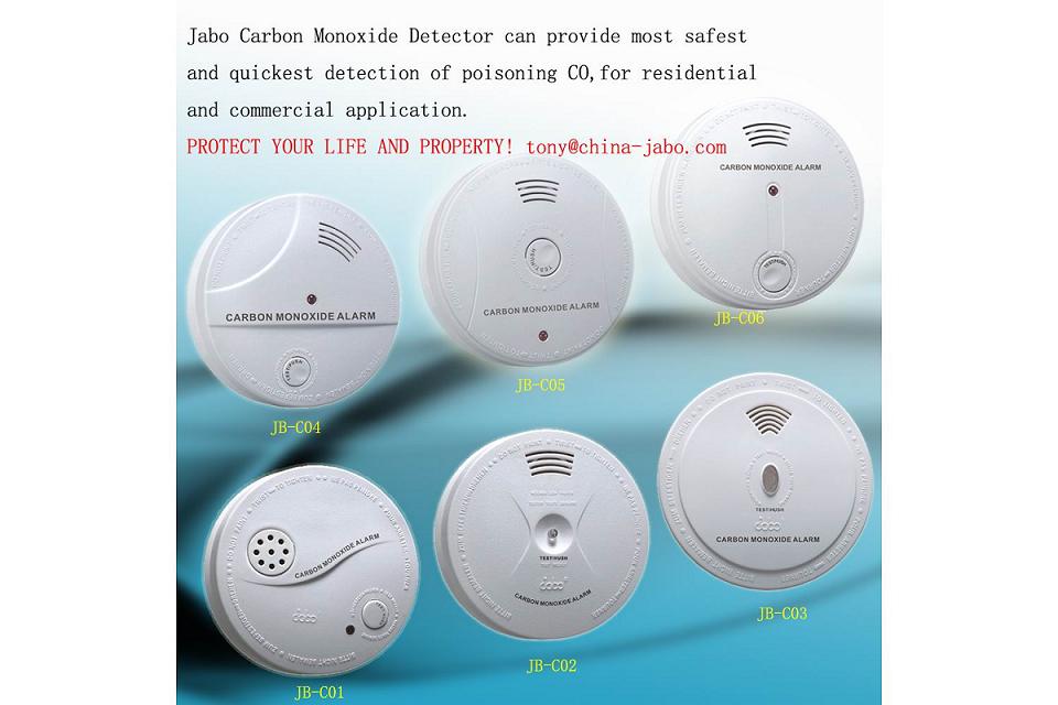 carbon monoxide detector alarm