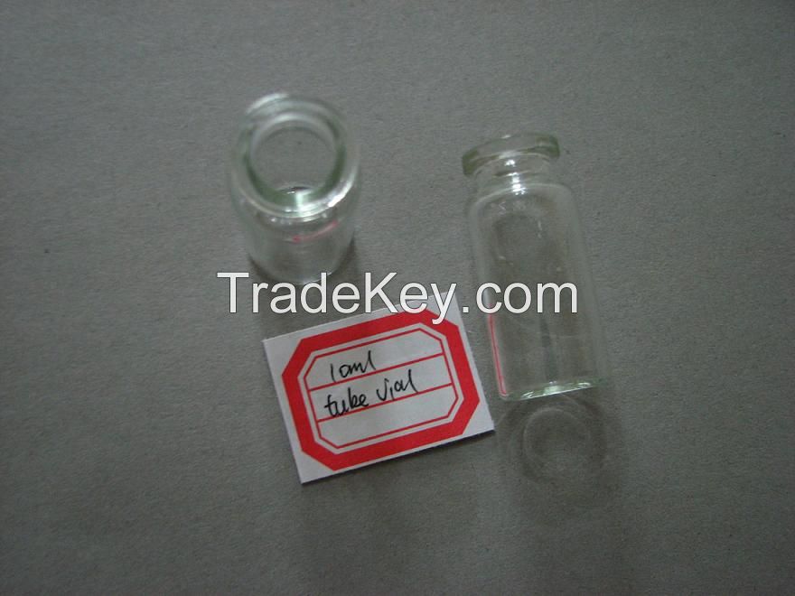 10ml tube glass vial