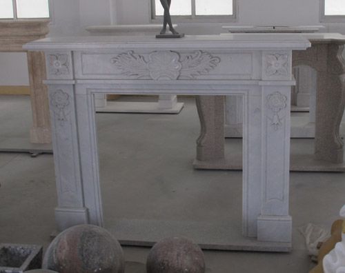Stone Fireplace Mantels and Surrounds