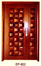 solid wood composite door
