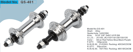 bicycle alloy hub QS-401