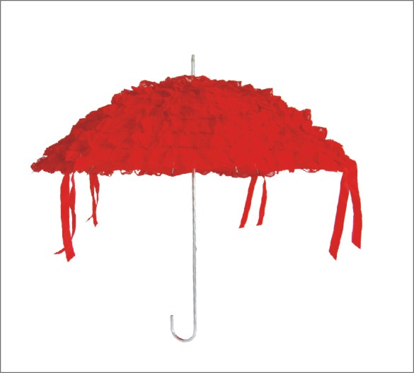 Romantic bridal umbrella