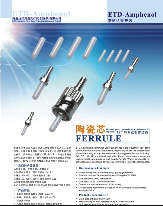 fiber ferrule