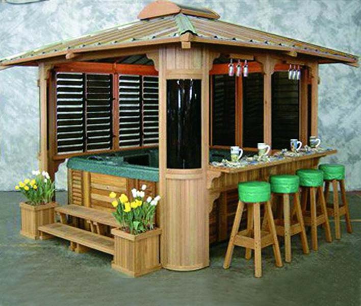 Sunrans wooden gazebo, your best choice